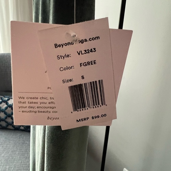 Beyond Yoga High Waisted Midi Legging in Forest Green - Picture 9 of 12